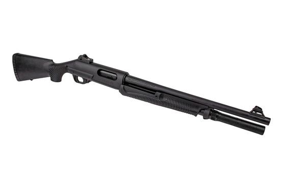 The Nova is a pump-action shotgun with reliability and durability.